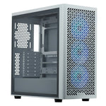 Cooler Master Elite 502 Mid-Tower Case - White Tempered Glass