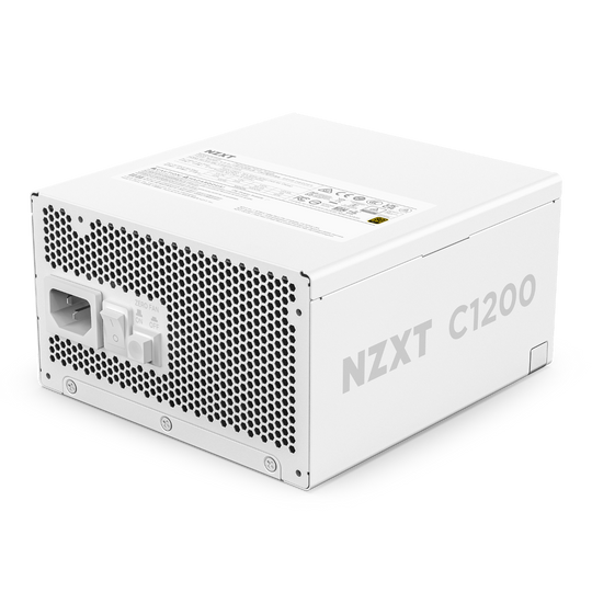 NZXT C1200 Fully Modular Cybernetics A- 80 Plus Gold ATX 3.1 White PSU - PA-2G2BW-UK