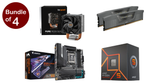 GiGate Bundle,AMD Ryzen 5 7600 Processor 3.8 GHz+Gigabyte B650M AORUS ELITE AX Motherboard+Corsair Vengeance 32GB 2x16GB DDR5+Be Quiet! PURE ROCK SLIM 2 Processor Cooler
