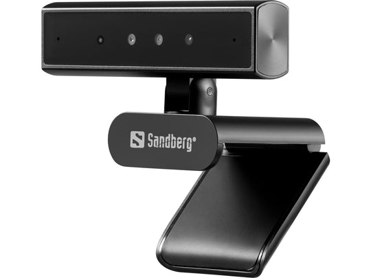 Sandberg Face-ID Webcam Mini Pro 2K USB-C Black