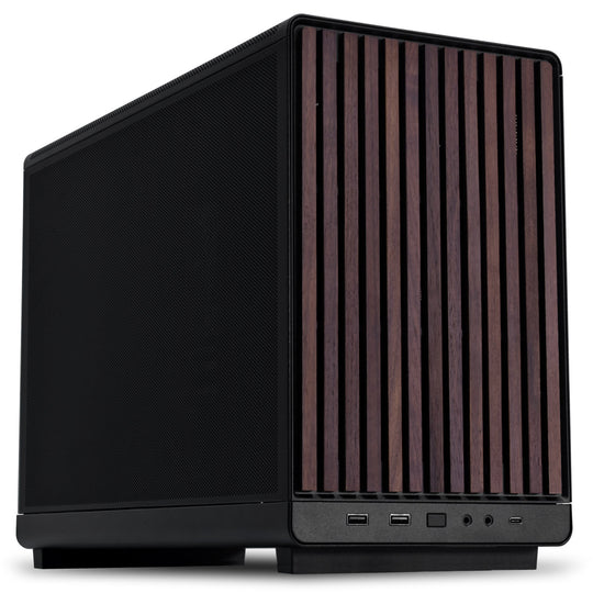 Lian Li A3 mATX Wood Edition - Black