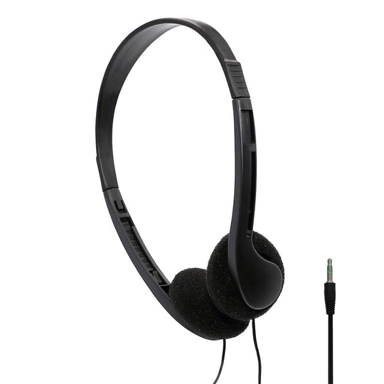 Avid AE-08 - On-Ear Wired Headphones for Music/Everyday - Black