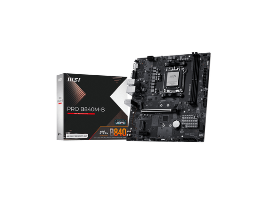 MSI Pro B840M-B AM5 DDR5 Micro-ATX Motherboard