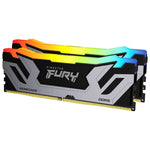 Kingston FURY Renegade RGB 48GB (2x24GB) DDR5 C40 8400MHz CUDIMM Dual Channel Kit - Black/Silver