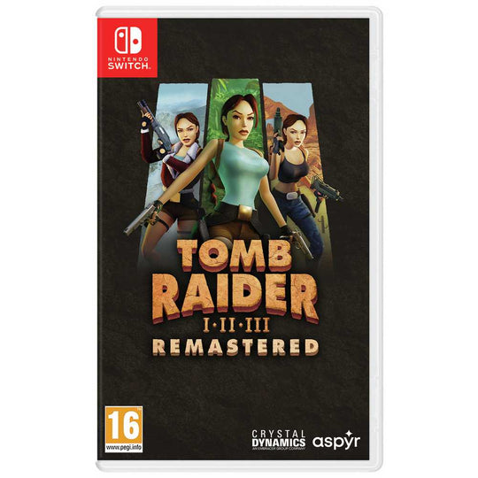 Tomb Raider I-III Remastered Nintendo Switch Game