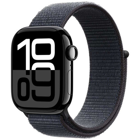 Apple Watch Series 10 GPS 42mm Jet Black Ink Sport Loop