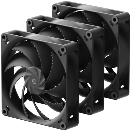 HAVN H14 Black PWM Triple Fan Pack - 140mm