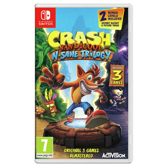 Crash Bandicoot N. Sane Trilogy Nintendo Switch Game