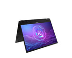 MSI SUMMIT 16 AI EVO A2HMTG-032UK laptop Intel Core Ultra 7 255H Hybrid (2-in-1) 40.6 cm (16") Touchscreen Quad HD+ 32 GB LPDDR5-SDRAM 1 TB SSD Wi-Fi 7 (802.11be) Windows 11 Home UK English Black