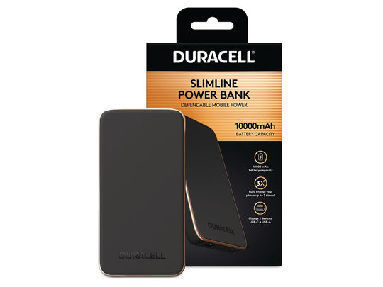 Duracell DRPB3009A Power Bank 10000mAh Black