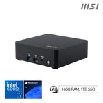 MSI Cubi NUC AI 1UMG Mini PC Intel Core Ultra 7 155H 16GB DDR5 1TB SSD Windows 11 Pro