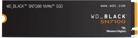 Western Digital Black SN7100 1TB M.2 NVMe PCI-E Gen4 Solid State Drive - Read 7250 MB/s, Write 6900 MB/s - WDS100T4X0E-00CJA0