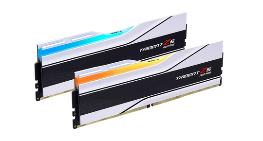 G.Skill Trident Z5 Neo EXPO RGB 32GB (2x16GB) DDR5 6000MHz CL26 Memory Kit - White