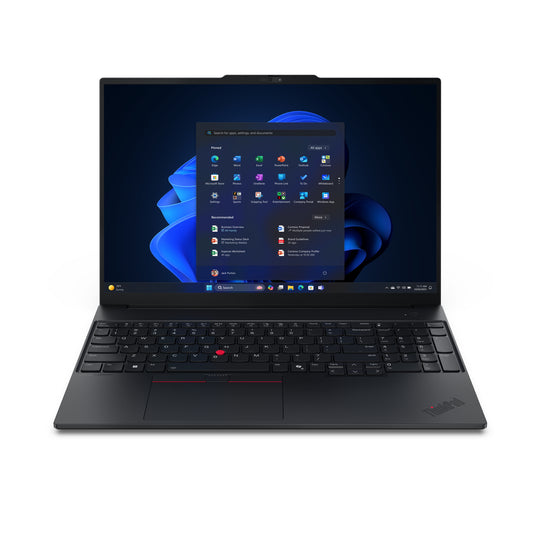 Lenovo ThinkPad E16 Gen 3 Laptop AMD Ryzen 7 250 16GB DDR5 512GB SSD 16-inch WUXGA Windows 11 Pro Black