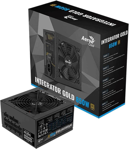 Aerocool Integrator Gold 850W 80 Plus Gold Modular Power Supply
