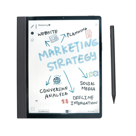 Hannspree HannsNote2 E-Book Reader, Touchscreen, 64 GB, Wi-Fi, Black