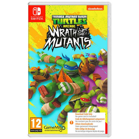 TMNT Arcade: Wrath Of The Mutants Nintendo Switch Game