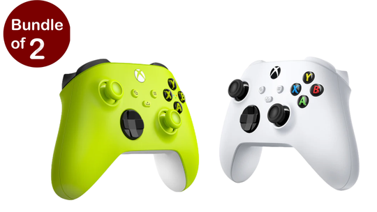 GiGate Bundle,Microsoft Xbox Wireless Controller Green/ Mint+Microsoft Xbox Wireless Controller White