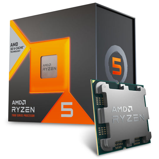 AMD Ryzen 5 7500X3D Six Core 4.5GHz (Socket AM5) Processor - Retail