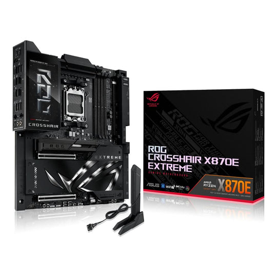 ASUS ROG CROSSHAIR X870E EXTREME AMD X870E Socket AM5 Extended ATX Black Motherboard