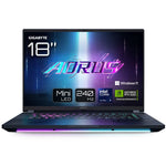 Gigabyte - AORUS MASTER 18 + Gaming Laptop - Intel Core Ultra 9 275HX - RTX 5090 - 32GB DDR5 - 2TB SSD - 18" QHD 240Hz Mini LED - Windows 11 Pro