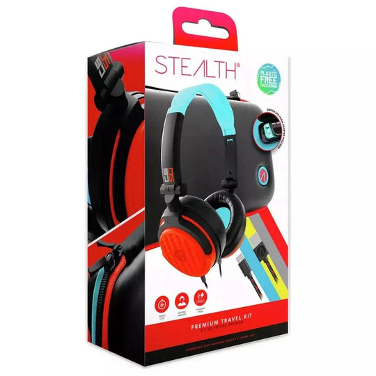 STEALTH Premium Travel Kit with Headset for Switch/Lite/OLED