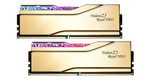 G.Skill Trident Z5 Royal RGB EXPO 32GB (2x16GB) DDR5 6000MHz CL26 Memory Kit - Gold