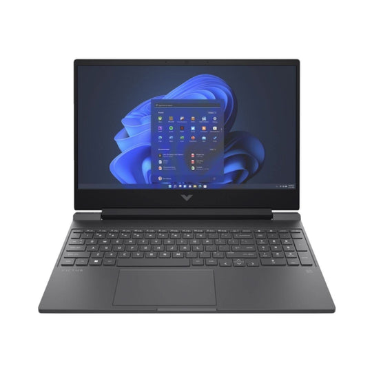 HP - Victus 15-fb2006na + Gaming Laptop - AMD Ryzen 7 8845HS - RTX 4060 - 16GB RAM - 512GB SSD - 15.6-inch FHD 144Hz - Windows 11