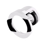 قارئ التحكم في الدخول الأساسي وحدة LED بالأشعة تحت الحمراء المعززة للرؤية الاحترافية أبيض، أسود