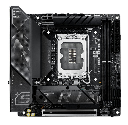 ASUS ROG STRIX B860-I GAMING WIFI LGA 1851 Mini ITX Motherboard
