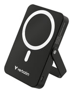Verbatim Charge 'n' Go Magnetic Wireless Power Bank with Stand 10000mAh Black