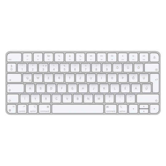 Apple Magic Keyboard - USB + Bluetooth Wireless Keyboard - Aluminium, White