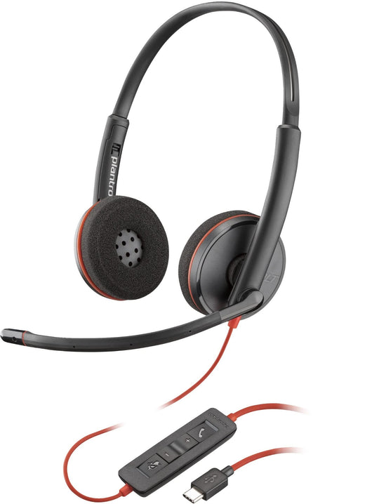 POLY Blackwire C3220 Stereo USB-C Headset