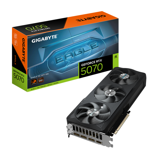 Gigabyte GeForce RTX 5070 EAGLE SFF OC 12GB GDDR7 Graphics Card