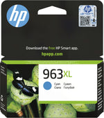 HP 3JA27AE/963XL Ink cartridge cyan high-capacity, 1.6K pages 22.77ml for HP OJ Pro 9010/e/9020/9020 e