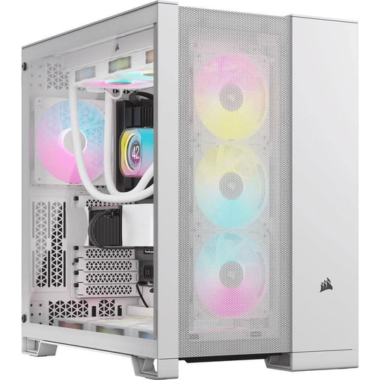 Corsair 6500D AIRFLOW Mid-Tower ATX Case Dual Chamber High Airflow - White
