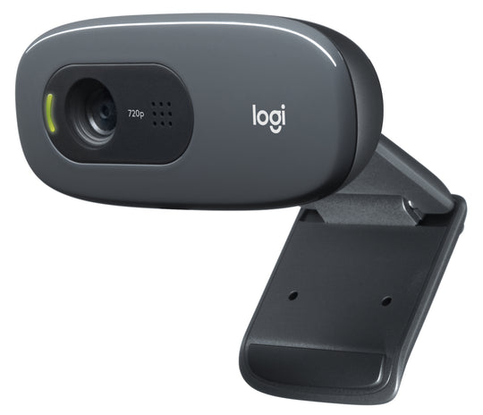 Logitech C270 HD Webcam 720p USB Grey