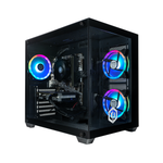 CyberPowerPC - Ark + LD22252 + Gaming PC - AMD Ryzen 5 5500 - RTX 5050 8G - 16GB DDR4 - 1TB SSD - Black