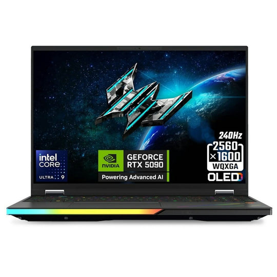 Acer - Predator Helios 16 AI + Gaming Laptop - Intel Core Ultra 9 - RTX 5090 - 64GB RAM - 1TB SSD - 16-inch QHD - Windows 11