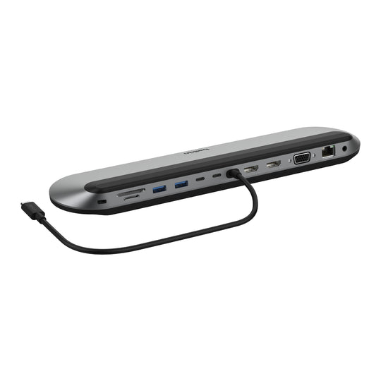 Belkin INC014BTSGY USB-C Laptop Dock Black Grey