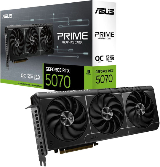 ASUS GeForce RTX 5070 Prime OC 12GB GDDR7 Graphics Card