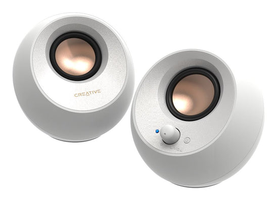 Creative Labs Pebble V3 Speakers Wired & Wireless 10W White