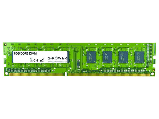 2-Power 8GB MultiSpeed 1066/1333/1600 MHz DIMM Memory - replaces A8733212