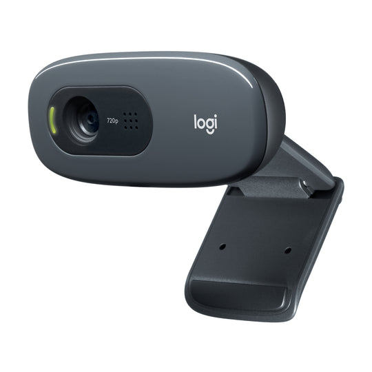 Logitech C270 HD Webcam 720p USB Black