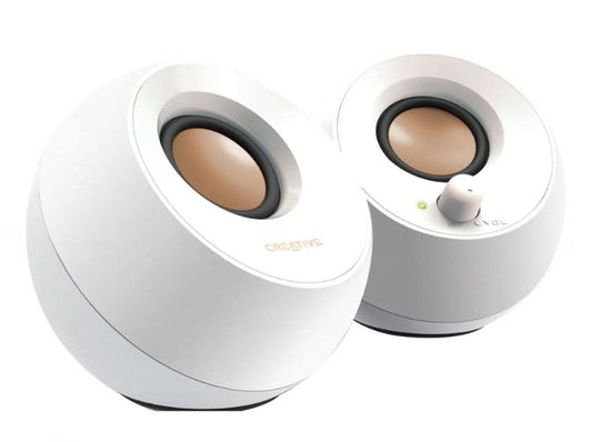 Creative Labs Pebble Speakers Wired 4.4W White