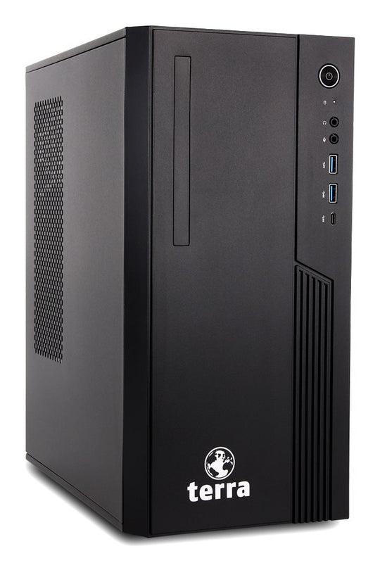 TERRA EU1000134 PC Intel® Core™ i3 i3-12100 8 GB DDR5-SDRAM 500 GB SSD Windows 11 Pro Micro Tower Black