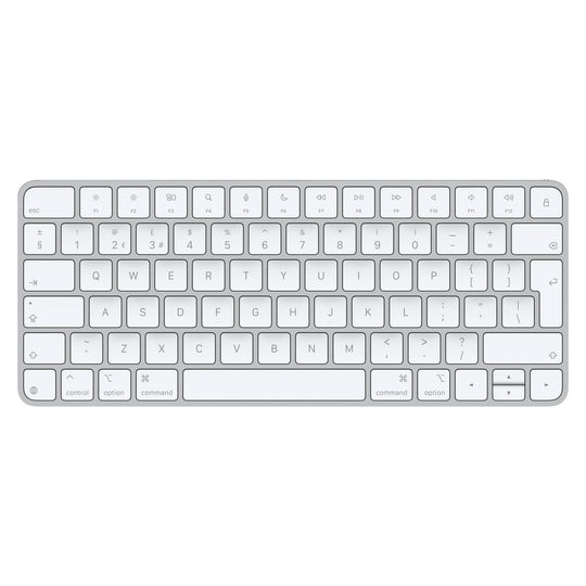 Apple Magic Keyboard - USB + Bluetooth Wireless Keyboard - QWERTY UK English - White