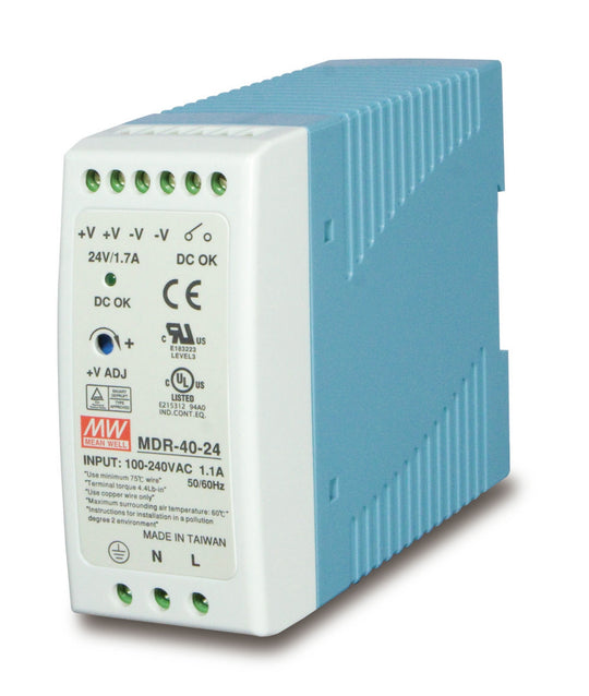 PLANET PWR-40-24 40W DIN-Rail Power Supply Unit