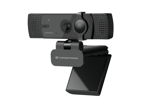 Conceptronic 4K Webcam 3840 x 2160 USB Black