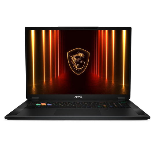 MSI - Stealth 18 AI + RTX 5080 + Gaming Laptop - Intel Core Ultra 9 275HX - NVIDIA RTX 5080 - 64GB RAM - 2TB SSD - 18" UHD+ MiniLED 120Hz - Windows 11 Pro